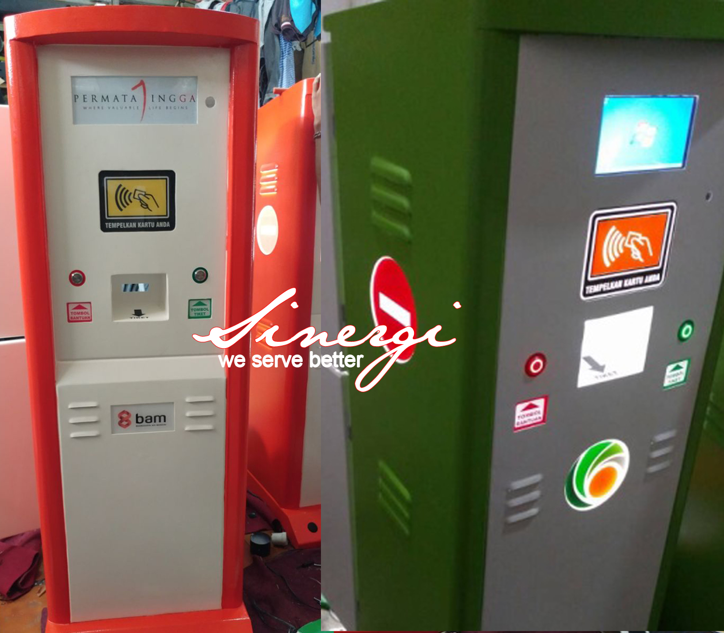 TICKET DISPENSER MANLESS