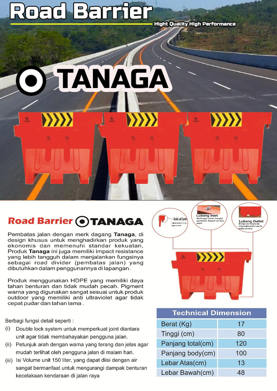 Jual Road Barrier 